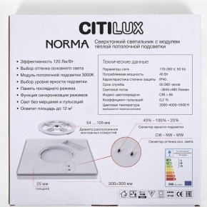 Накладной светильник Citilux Norma CL748K301 в Нижнем Тагиле - nizhniy-tagil.ok-mebel.com | фото 8