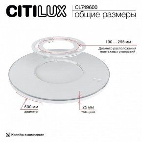 Накладной светильник Citilux NORMA CL749600 в Нижнем Тагиле - nizhniy-tagil.ok-mebel.com | фото 12