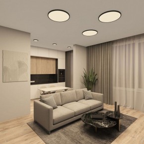 Накладной светильник Denkirs THIN DK6522-BK в Нижнем Тагиле - nizhniy-tagil.ok-mebel.com | фото 4