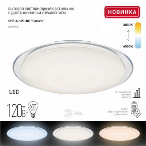 Накладной светильник Эра Классик SPB-6-120-RC Saturn (С) в Нижнем Тагиле - nizhniy-tagil.ok-mebel.com | фото 3