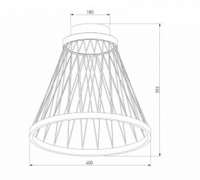 Накладной светильник Eurosvet Cesta 40018/1 LED коричневый в Нижнем Тагиле - nizhniy-tagil.ok-mebel.com | фото 4