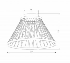 Накладной светильник Eurosvet Cesta 40019/1 LED коричневый в Нижнем Тагиле - nizhniy-tagil.ok-mebel.com | фото 4