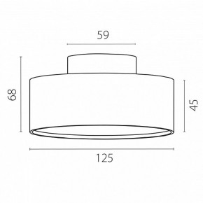 Накладной светильник Lightstar Acuto 215937 в Нижнем Тагиле - nizhniy-tagil.ok-mebel.com | фото 3