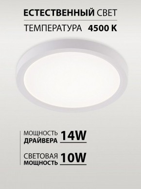 Накладной светильник Natali Kovaltseva PLAIN LED LAMPS 81113/1C в Нижнем Тагиле - nizhniy-tagil.ok-mebel.com | фото 4