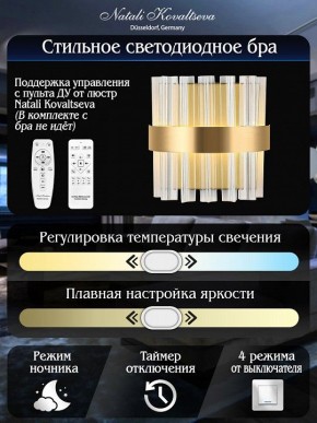 Накладной светильник Natali Kovaltseva ROYALTON LED LAMPS 81125/1W в Нижнем Тагиле - nizhniy-tagil.ok-mebel.com | фото 6
