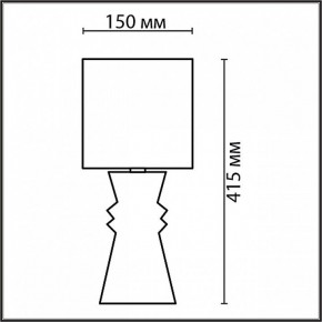 Настольная лампа декоративная Lumion Segi 8131/1Т в Нижнем Тагиле - nizhniy-tagil.ok-mebel.com | фото 4