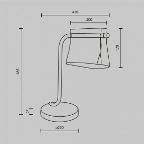 Настольная лампа декоративная Maytoni Cabaret MOD170TL-L8BS3K в Нижнем Тагиле - nizhniy-tagil.ok-mebel.com | фото 7