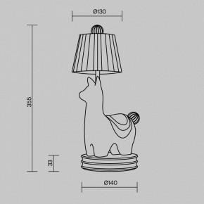 Настольная лампа декоративная Maytoni Senor Alpaca MOD377TL-L5W3K в Нижнем Тагиле - nizhniy-tagil.ok-mebel.com | фото 10