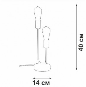 Настольная лампа декоративная Vitaluce V3005 V3005-1/2L в Нижнем Тагиле - nizhniy-tagil.ok-mebel.com | фото 5