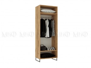 НЭНСИ LOFT Шкаф 2-х ств. 800 (Дуб крафт белый) в Нижнем Тагиле - nizhniy-tagil.ok-mebel.com | фото 2