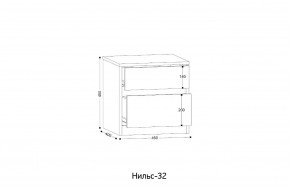 НИЛЬС - 32 Тумба в Нижнем Тагиле - nizhniy-tagil.ok-mebel.com | фото 2