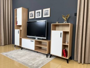 ОСКАР TRIO Гостиная (дуб золотой/белый) в Нижнем Тагиле - nizhniy-tagil.ok-mebel.com | фото 3