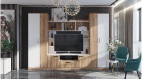 ПАЛЕРМО Гостиная (Дуб вотан/Белый) в Нижнем Тагиле - nizhniy-tagil.ok-mebel.com | фото