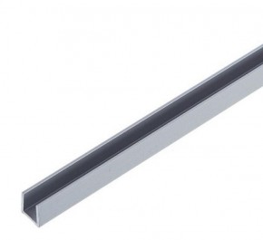 Планка торцевая "П" 4 мм для стеновой панели (алюминий) в Нижнем Тагиле - nizhniy-tagil.ok-mebel.com | фото 1