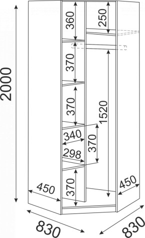 Подростковая ОСТИН (модульная) в Нижнем Тагиле - nizhniy-tagil.ok-mebel.com | фото 12