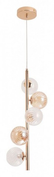 Подвесная люстра Arte Lamp Etereo A5261SP-5GO в Нижнем Тагиле - nizhniy-tagil.ok-mebel.com | фото 2