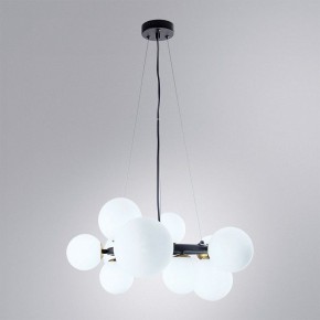 Подвесная люстра Arte Lamp Gemini A2243SP-10BK в Нижнем Тагиле - nizhniy-tagil.ok-mebel.com | фото 3
