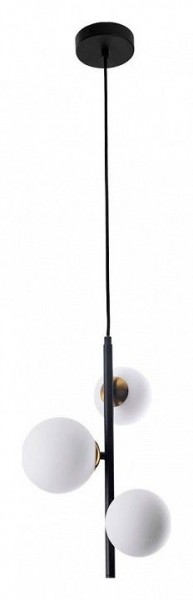 Подвесная люстра Arte Lamp Gemini A2243SP-3BK в Нижнем Тагиле - nizhniy-tagil.ok-mebel.com | фото 2