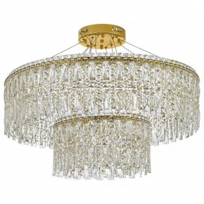 Подвесная люстра Arti Lampadari Ovindoli Gold Ovindoli L 1.5.80+40.100 G в Нижнем Тагиле - nizhniy-tagil.ok-mebel.com | фото 2