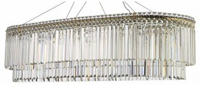 Подвесная люстра Arti Lampadari Ovindoli Nickel Ovindoli L 1.5.120x40.101 G в Нижнем Тагиле - nizhniy-tagil.ok-mebel.com | фото