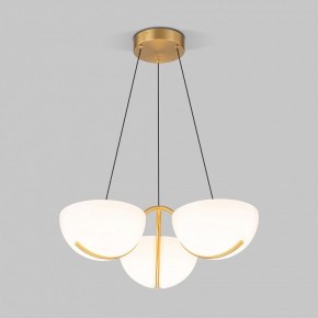 Подвесная люстра Eurosvet Emisfero 50083/3 LED золото в Нижнем Тагиле - nizhniy-tagil.ok-mebel.com | фото 2
