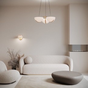 Подвесная люстра Eurosvet Emisfero 50083/3 LED золото в Нижнем Тагиле - nizhniy-tagil.ok-mebel.com | фото 4