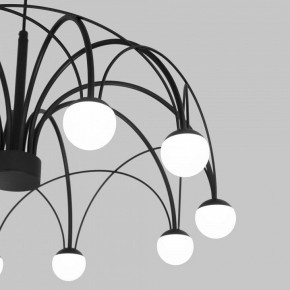 Подвесная люстра Eurosvet Ragno 90034/10 LED черный в Нижнем Тагиле - nizhniy-tagil.ok-mebel.com | фото 6