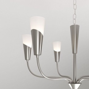 Подвесная люстра Eurosvet Rhyton 60167/6 никель в Нижнем Тагиле - nizhniy-tagil.ok-mebel.com | фото 7