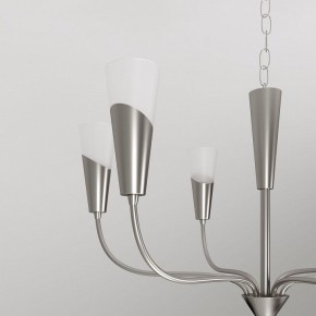 Подвесная люстра Eurosvet Rhyton 60167/6 никель в Нижнем Тагиле - nizhniy-tagil.ok-mebel.com | фото 8