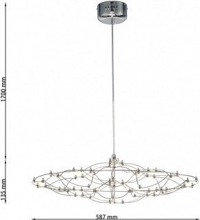 Подвесная люстра Favourite Thinner 4305-6P в Нижнем Тагиле - nizhniy-tagil.ok-mebel.com | фото 5