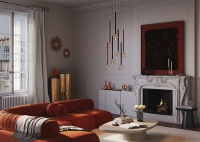 Подвесная люстра Maytoni Bubble dream MOD383PL-L40BBS3K в Нижнем Тагиле - nizhniy-tagil.ok-mebel.com | фото 5