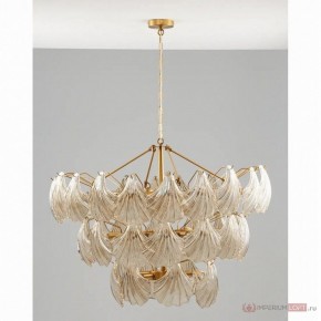 Подвесная люстра Moderli Justine MD_V10410-32P base_V10410-32P glass, V10410-32P base+V10410-32P glass, УТ000035371 в Нижнем Тагиле - nizhniy-tagil.ok-mebel.com | фото