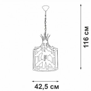 Подвесная люстра Vitaluce V3926 V3926-1/8 в Нижнем Тагиле - nizhniy-tagil.ok-mebel.com | фото 4