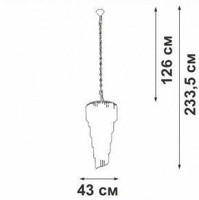 Подвесная люстра Vitaluce V5311 V5311-0/13 в Нижнем Тагиле - nizhniy-tagil.ok-mebel.com | фото 2
