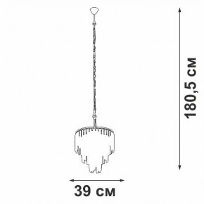 Подвесная люстра Vitaluce V5867 V5867-8/10 в Нижнем Тагиле - nizhniy-tagil.ok-mebel.com | фото 5