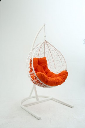 Подвесное кресло Бароло (белый/оранжевый) в Нижнем Тагиле - nizhniy-tagil.ok-mebel.com | фото