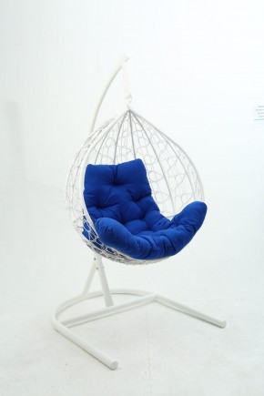 Подвесное кресло Бароло (белый/синий) в Нижнем Тагиле - nizhniy-tagil.ok-mebel.com | фото