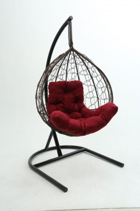 Подвесное кресло Бароло (коричневый/бордо) в Нижнем Тагиле - nizhniy-tagil.ok-mebel.com | фото