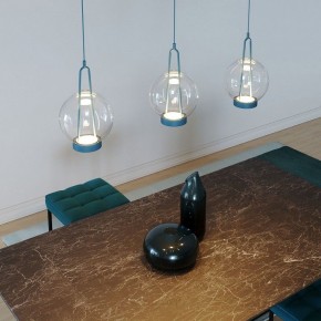 Подвесной светильник Eurosvet Frasco 50267/1 LED синий в Нижнем Тагиле - nizhniy-tagil.ok-mebel.com | фото 4