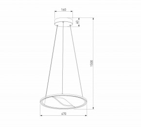 Подвесной светильник Eurosvet Occhio 40026/1 LED серый в Нижнем Тагиле - nizhniy-tagil.ok-mebel.com | фото 5