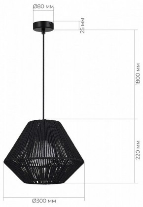Подвесной светильник EVOLUCE ETTAN SLE6025-403-01 в Нижнем Тагиле - nizhniy-tagil.ok-mebel.com | фото 5