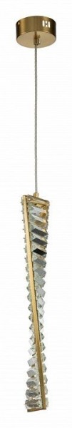 Подвесной светильник Indigo Frizzante 12015/1P Brass в Нижнем Тагиле - nizhniy-tagil.ok-mebel.com | фото 2