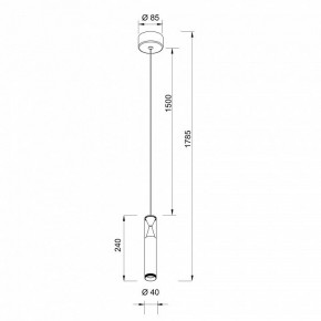Подвесной светильник Mantra Spark 8966 в Нижнем Тагиле - nizhniy-tagil.ok-mebel.com | фото 2