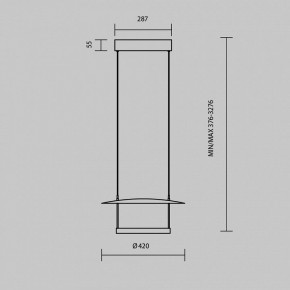 Подвесной светильник Maytoni Ambience MOD280PL-L23B3K1 в Нижнем Тагиле - nizhniy-tagil.ok-mebel.com | фото 4