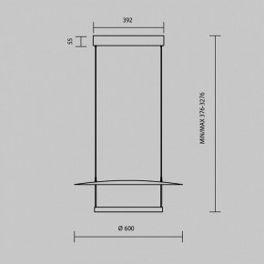 Подвесной светильник Maytoni Ambience MOD280PL-L30B3K1 в Нижнем Тагиле - nizhniy-tagil.ok-mebel.com | фото 4