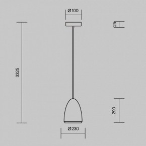 Подвесной светильник Maytoni Pilastro MOD430PL-01CM в Нижнем Тагиле - nizhniy-tagil.ok-mebel.com | фото 5