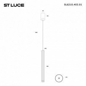 Подвесной светильник ST-Luce LILT SL6210.403.01 в Нижнем Тагиле - nizhniy-tagil.ok-mebel.com | фото 3