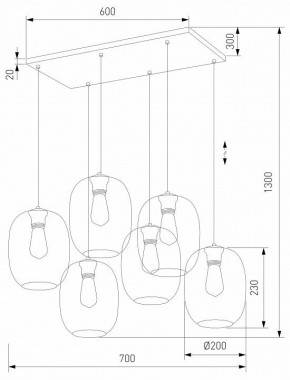 Подвесной светильник TK Lighting Elio 5974 Elio в Нижнем Тагиле - nizhniy-tagil.ok-mebel.com | фото 3