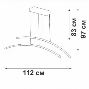 Подвесной светильник Vitaluce V2709 V2709-8/2S в Нижнем Тагиле - nizhniy-tagil.ok-mebel.com | фото 3
