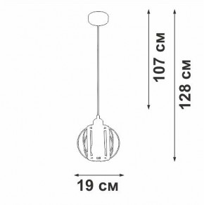 Подвесной светильник Vitaluce V2852 V2852-1/1S в Нижнем Тагиле - nizhniy-tagil.ok-mebel.com | фото 6